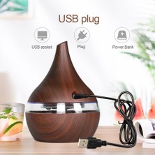 Talent USB Difüzör Nemlendirici Aromaterapi Uçucu Yağ Difüzörü Serin Mist Mini Taşınabilir Nemlendirici Araba Ev B Için (Yurt Dışından)