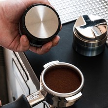 Talent Düz Pres Ribaund Paslanmaz Çelik Kahve Tozu Espresso Fasulye Sabotaj Basın Çekiç Kahve Barista Dağıtım Aracı 53MM (Yurt Dışından)