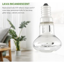 Talent Yedek Lav Lambası E14 R39 30W Spot Vidalı Ampul Şeffaf Reflektör Spot Ampuller Lav Akkor 1 Adet (Yurt Dışından)