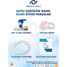 Piksel Aqua 12 Aşamalı LG Membranlı Alkali Açık Kasa Su Arıtma Cihazı