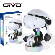 Junjue Ps5/vr2 Renkli Çok Fonksiyonlu Şarj Standı Ps Vr2 Kontrol Cihazı Manyetik Tutucu Şarj Etme Renkli Rgb Açık-Beyaz (Yurt Dışından)