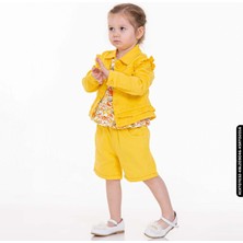 Xo Kids Kız Fırfırlı Ceket 9-36 Ay Yaş 34709 KCKT07032