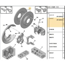 Ayd Arka Disk Berlingo 96>08/c2 03>/c3 I-Iı 02>/c4 04>11 Xsara 98>05/picasso 99>(50211-BG3653-186694-424990)