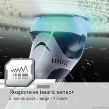 Panasonic ES-SWLT2W Elektrikli Tıraş Makinesi - Star Wars Stormtrooper Tasarımı