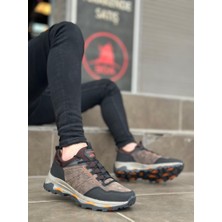Bpm BA0320 Kalın Termo Taban Siyah Turuncu Erkek Trekking Outdoor Ayakkabı