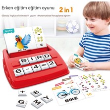 Maskot Erken Eğitim Resim Okuma Yazma Kelime Kartı Hafıza Bulmaca Çocuk Öğrenme Makinesi Oyuncak (Yurt Dışından)