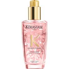 Kerastase Elixir Ultime L'huile Rose Boyalı Saçlara Parlaklık Veren Ve Renk Koruyan Saç Bakım Yağı