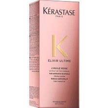 Kerastase Elixir Ultime L'huile Rose Boyalı Saçlara Parlaklık Veren Ve Renk Koruyan Saç Bakım Yağı