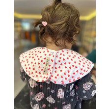 Enhitbaby Sıvı Geçirmez Yuvarlak Yaka Önlük, %100 Pamuk