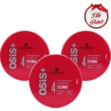 Osis Schwarzkopf Osis Flexwax Tutucu Wax 85 ml 3 Adet