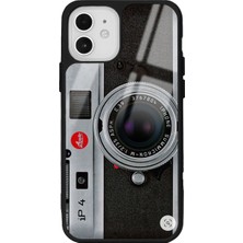 S-Case Apple iPhone 12 Lens Tasarımlı Glossy Telefon Kılıfı