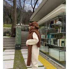 SMYY Yumuşacık Puffy Peluş Atkı