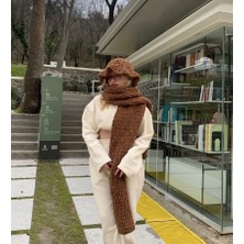 SMYY Yumuşacık Puffy Peluş Atkı