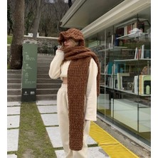 SMYY Yumuşacık Puffy Peluş Atkı