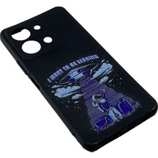Karleader Vivo Y36 Kılıf Tasarım Siyah Ufo Taksi Desenli Telefon Kapağı Tam Koruma