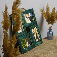 Hanem Grup Ahşap 4'lü Kolaj Fotoğraf Çerçevesi