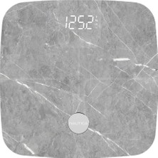 Nautica Marble Collection Plus Vücut Analizli Akıllı Bluetooth Tartı Baskül Gri