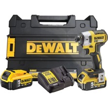 Dewalt DCF887P2-QW 18V/5.0AH Li-Ion Çift Akülü Kömürsüz Profesyonel Darbeli Tornavida