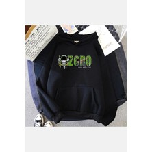 Populus Zoro Yazılı Kapşonlu Sweatshirt