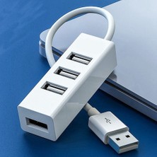 Humble 5 Adet Hub USB Çoklu 2.0 Hub USB Splitter Güç Adaptörü Yüksek Hızlı 4 Bağlantı Noktası Pc Windows Bilgisayar Aksesuarları Için Hepsi Bir Arada B (Yurt Dışından)