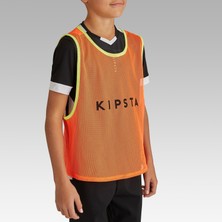 Decathlon Kipsta Antrenman Yeleği - Neon Turuncu - Çocuk