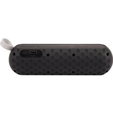 Humble Kablosuz En Iyi Bluetooth Hoparlör Taşınabilir Açık Mini Sütun Kutusu Hoparlör Hoparlör Tasarımı 360 Derece Stereo Ses Siyah (Yurt Dışından)