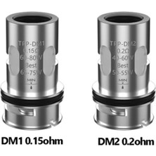 Humble 3 Adet Tpp Dm2 Örgü Bobinleri 0.2ohm Direnç Dl Bobin 40-60W Sürükle 3 Sürükle x Artı Sürükle Xs Pro Pod Mod, Tpp-Dm2 0.2ohm (Yurt Dışından)