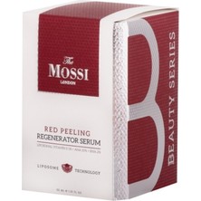 The Mossi London Red Peeling Regenerator Serum Liposomal Vitamin E 1% + Aha 10% + Bha 2% 30 Ml