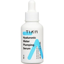 Tiam Hyaluronic Water Plumping - 6 Farklı Hyaluronik Asit İçeren Dolgunlaştırıcı Nem Serumu, Nemlendirici Serum, Cildi Canlandıran Serum