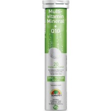 Sunlife MultiVitamin  Mineral  Q10 20 Efervesan Tablet