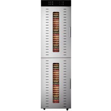 Grifo Dalle SS-40H Paslanmaz Çelik 40 Tepsili Çift Katmanlı Gıda Kurutma Makinesi