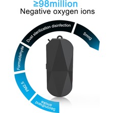 Humble Uv Işıkları ile Kişisel Giyilebilir Hava Temizleme Cihazı Kolye Mini Taşınabilir Oda Spreyi Ionizer Negatif Iyon Jeneratörü Beyaz (Yurt Dışından)