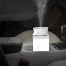 Humble Nemlendirici 400 ml Ultrasonik Difüzör USB Şarj Edilebilir Pil Mist Maker LED Işık ile Hava Nemlendirici (Yurt Dışından)