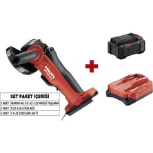 Hilti Nuron Ag 5 D -22 -125 Akülü Taşlama Makinesi (Set)