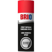 Brio Etiket Yapışkan Temizleme Spreyi Etiket Sökücü Sprey 200 Ml