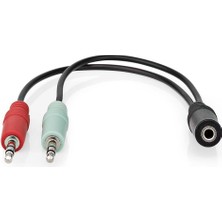 Nedis 3.5 mm Dişi - 2x 3.5 mm Erkek Çevirici Adaptör