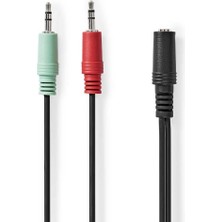 Nedis 3.5 mm Dişi - 2x 3.5 mm Erkek Çevirici Adaptör