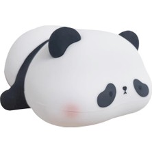 Decisive Panda Gece Lambası, Gıda Sınıfı Silikon, Şarj Edilebilir, Oda Için Dokunun Eğlenceli Lamba, Ayarlanabilir Parlaklık, Erkekler Kızlar Için Sevimli Şeyler (Yurt Dışından)