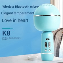 Decisive Bluetooth Kablosuz Mikrofon Taşınabilir El Karaoke Canlı Kayıt ve Şarkı Söyleme Cep Telefonu Pc Için Uygun Sarı (Yurt Dışından)