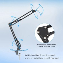 Decisive -F200TL Yankılanma Mikrofon Seti 360° Evrensel Konsol Braketi Çapa Canlı K Şarkı Kondenser Mikrofon Seti (Yurt Dışından)