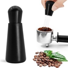 Decisive Espresso Dağıtım Araçları, 12 Iğneler 0.4mm Espresso Kahve Karıştırıcı Karıştırma Sabotaj Dağıtıcı Aracı Standı B ile (Yurt Dışından)