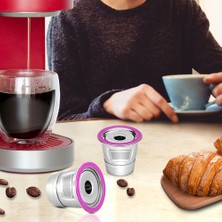 Decisive Paslanmaz Çelik Kahve Kapsül Bardağı Yeniden Kullanılabilir K Fincan 2.0/1.0 Mini Plus Kahve Filtresi Için (Yurt Dışından)