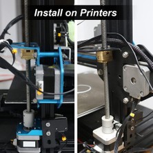 Decisive 3D Yazıcı Parçaları Eksen Çoğaltıcı Çift T8 Kurşun Vida Z Ekseni Blv Ender3 Oldham Kaplin Için Yükseltme Oldham Kaplin Kiti (Yurt Dışından)