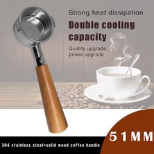 Decisive Kahve 51MM Dipsiz Portafilter Icona Ecp ECOV311 Espresso Makinesi ile Uyumlu, Taban Filtre Tutucu Yok (Yurt Dışından)