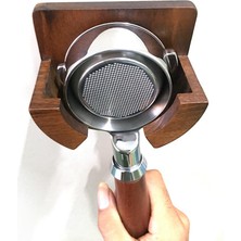 Decisive Kahve Portafilter 51 Mm-58 mm Duvar Rafı Ahşap Espresso Kahve Filtresi Tutucu Sabotajlar Duvara Monte Raf Kahve Araçları (Yurt Dışından)