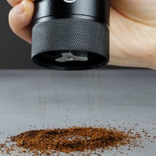 Decisive Taşınabilir Manuel Kahve Değirmeni Espresso Kahve Çekirdeği Öğütücü Paslanmaz Çelik Çapak Öğütücüler El Yapımı Kahve Araçları A (Yurt Dışından)