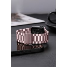 Mimtec Apple Watch Uyumlu 38MM 40MM 41MM 1/2/3/4/5/6/se/7/8/9/ultra 2 Metal Kordon Premium