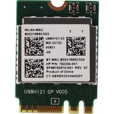 Decisive Realtek RTL8723BE 802.11N Wifi Kartı Için Kablosuz Adaptör Bluetooth 4.0 Ngff Kart 843338-001 300 Mbps (Yurt Dışından)