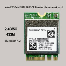 Decisive AW-CB304NF RTL8821CE Kablosuz Ağ Kartı 2.4g/5g Çift Bant Bluetooth 4.2 433 Mbps 802.11AC Dizüstü Bilgisayar Ipc Ağ Kartı (Yurt Dışından)