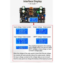 Decisive -SJ20 Otomatik Adım Yukarı Aşağı Modülü Mppt Boost Dönüştürücü Güç Kaynağı Modülü Ayarlanabilir Kart (Yurt Dışından)